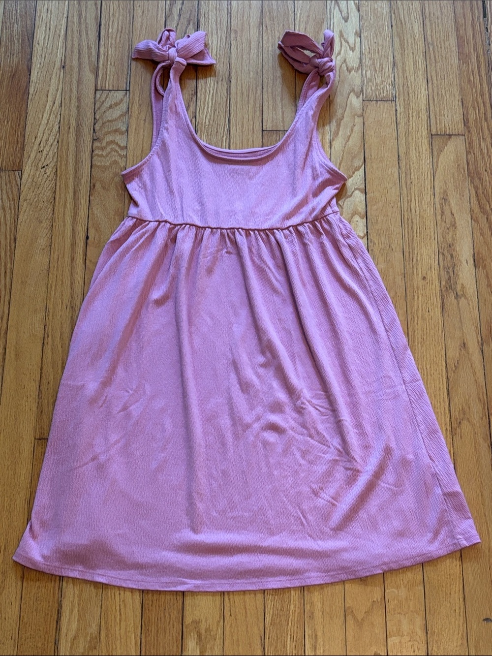 wild fable Pink Tie-Shoulder babydoll sundress size small